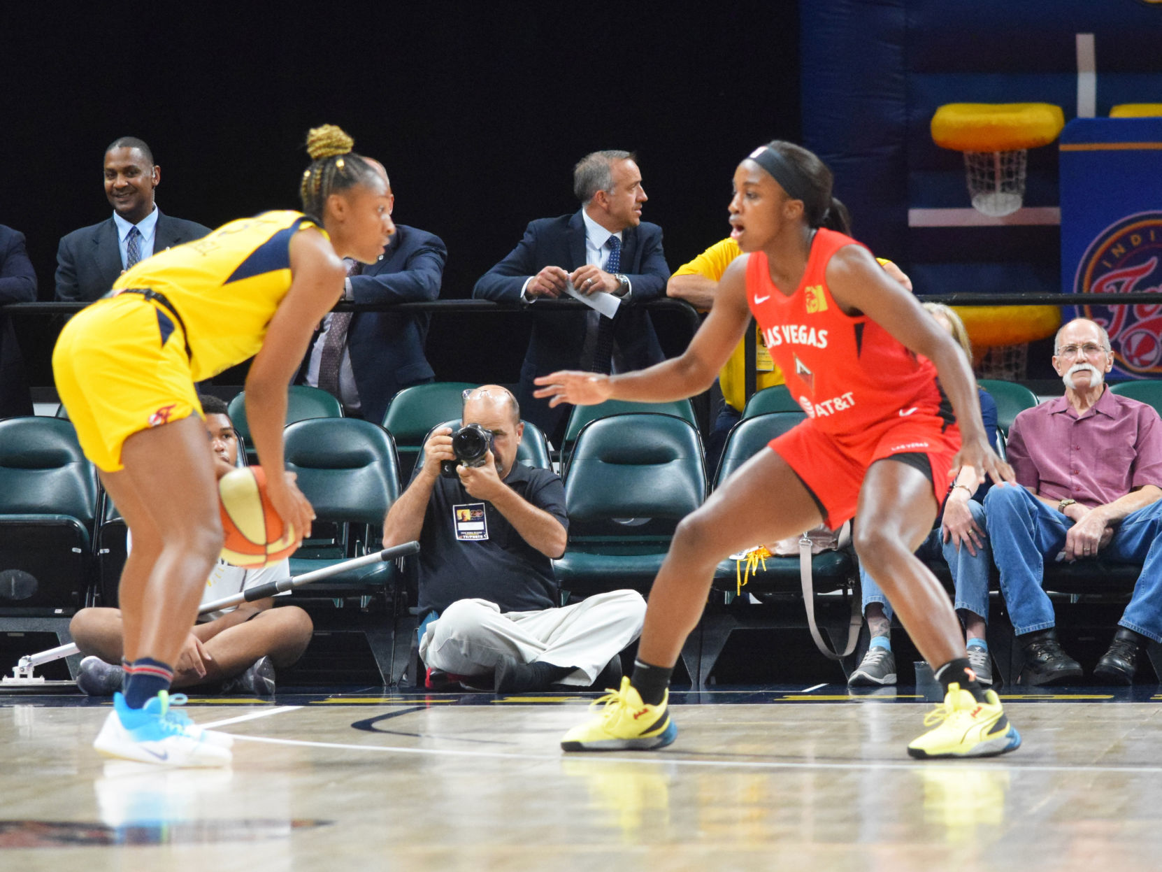 Jackie Young enjoying time with family while awaiting start of WNBA season